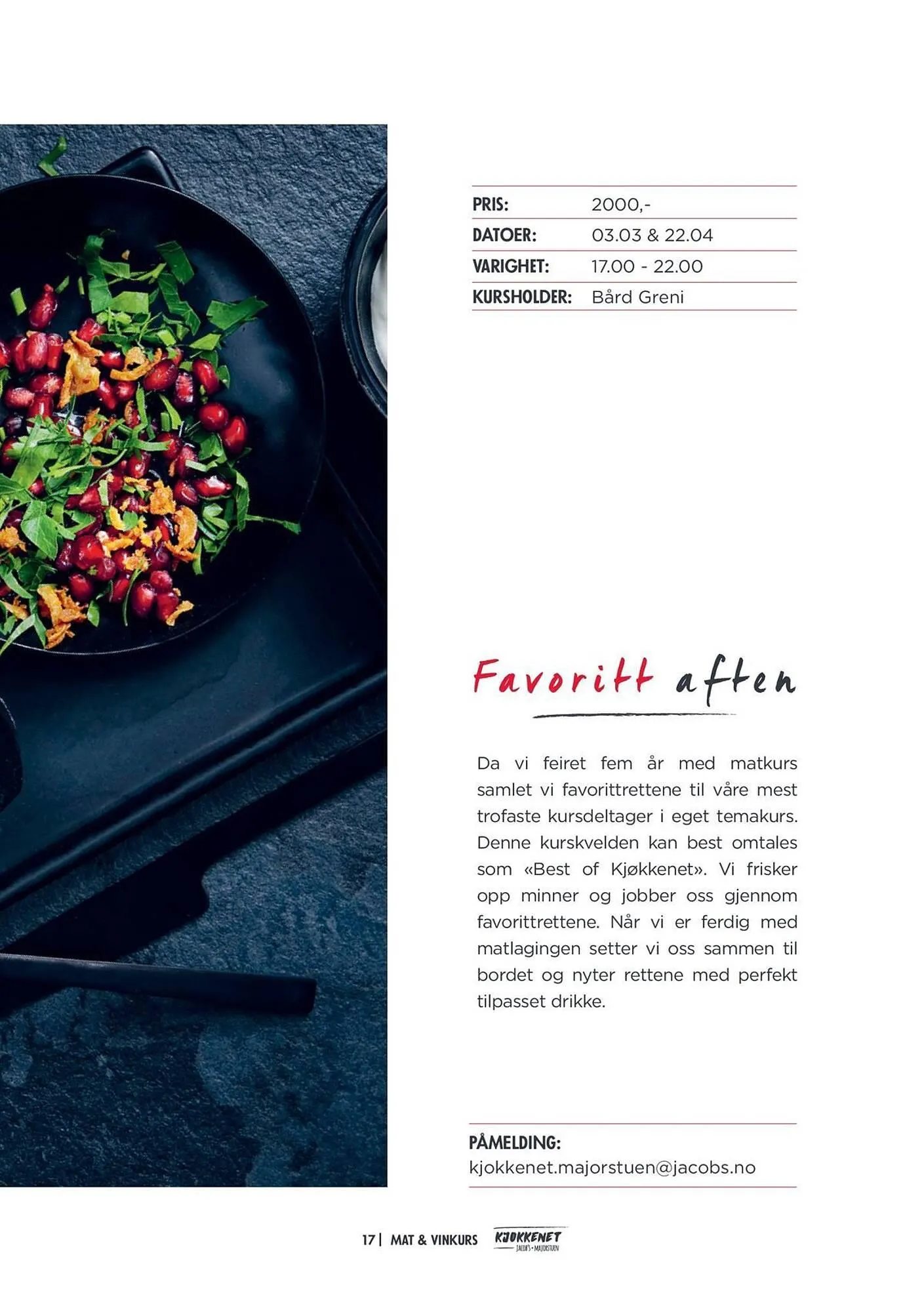 Jacobs kundeavis fra 1. januar til 31. mars 2026 - kundeavisside 17