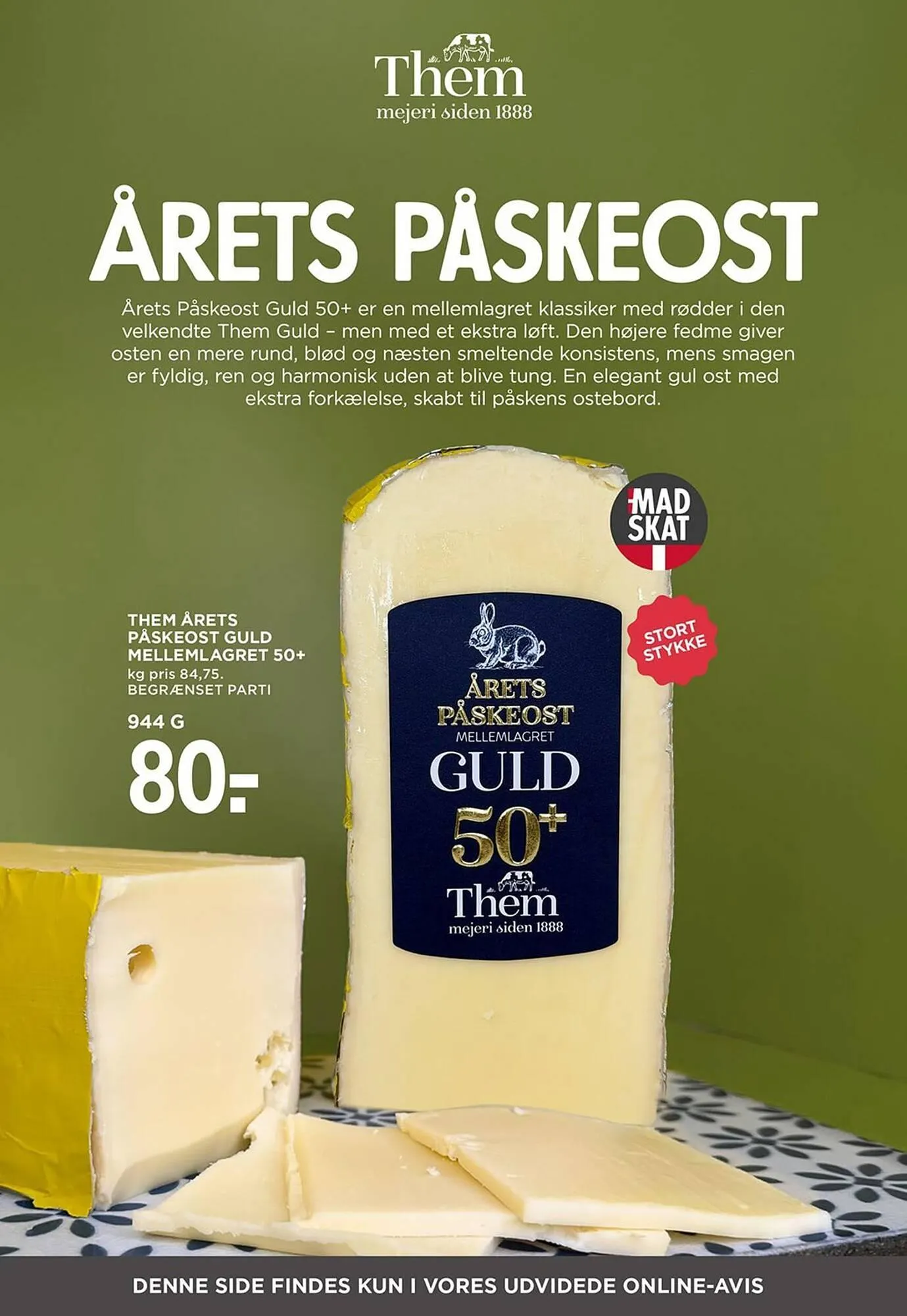 Meny kundeavis fra 27. mars til 4. april 2026 - kundeavisside 50