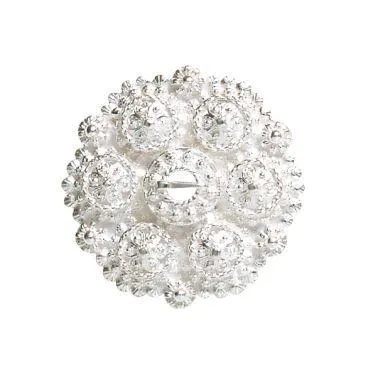 Bolesølje Liten 830 Hvitt Sølv