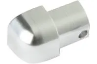 Projolly Quart Hjørne treveis/utvendig Silver Polert H:8mm