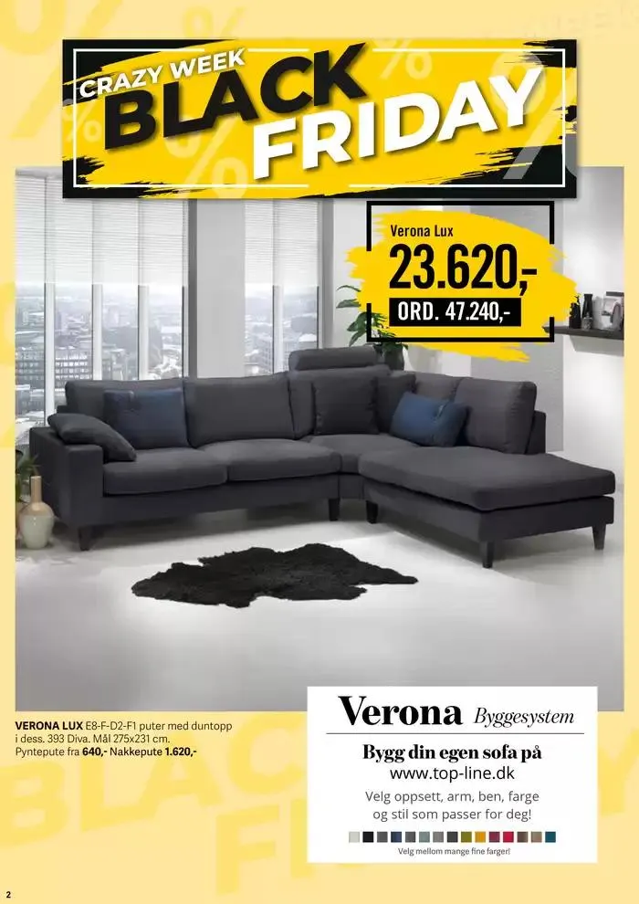 Black Friday fra 21. november til 3. desember 2024 - kundeavisside 2