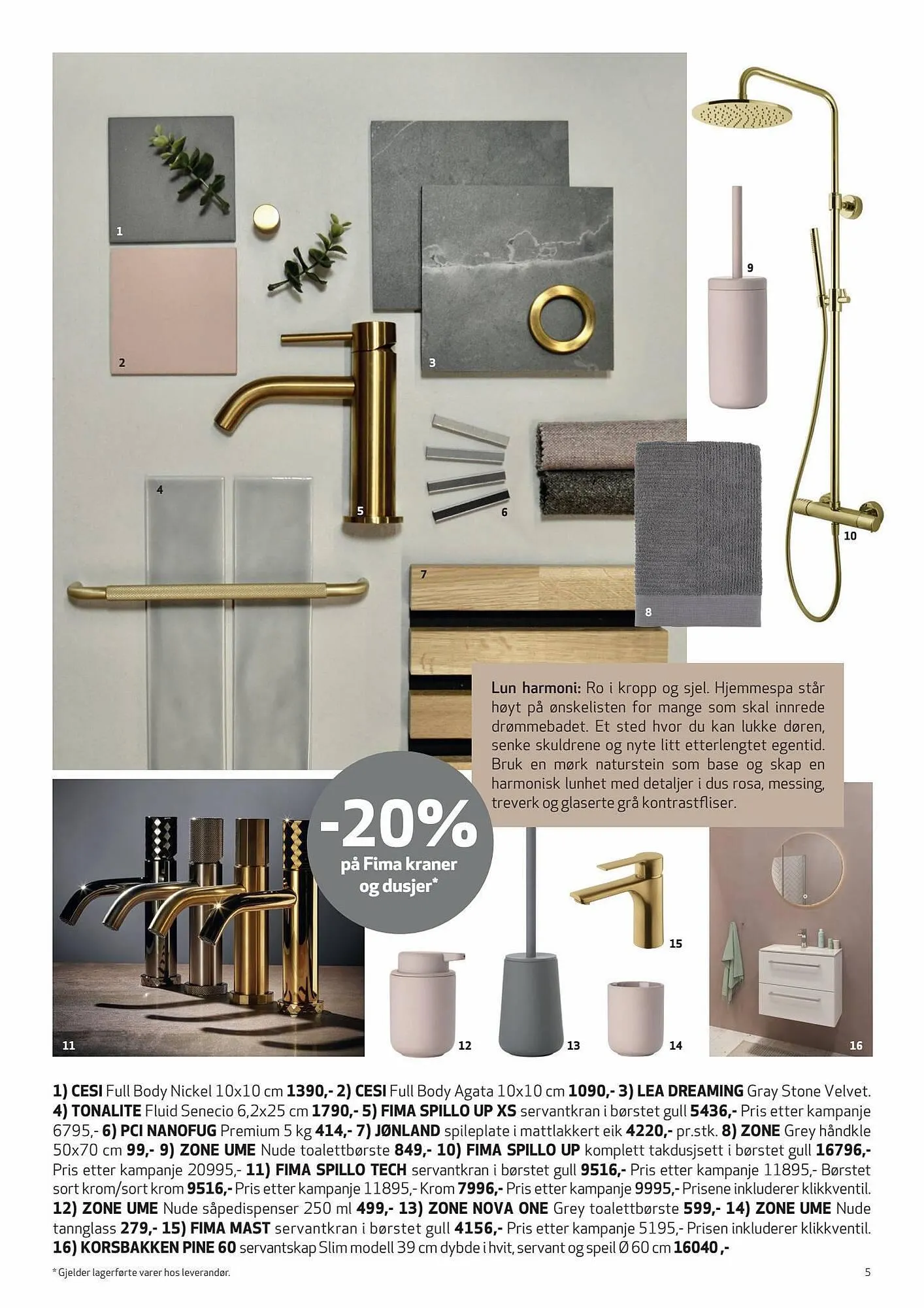 Flisekompaniet Kundeavis fra 6. september til 10. oktober 2023 - kundeavisside 5