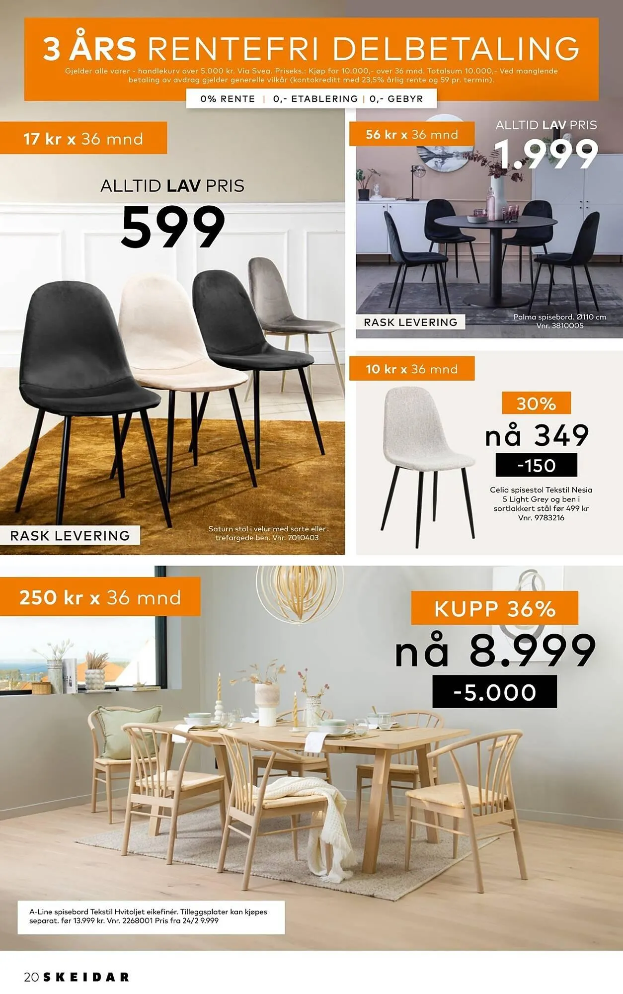 Skeidar Kundeavis fra 12. februar til 16. mars 2025 - kundeavisside 20