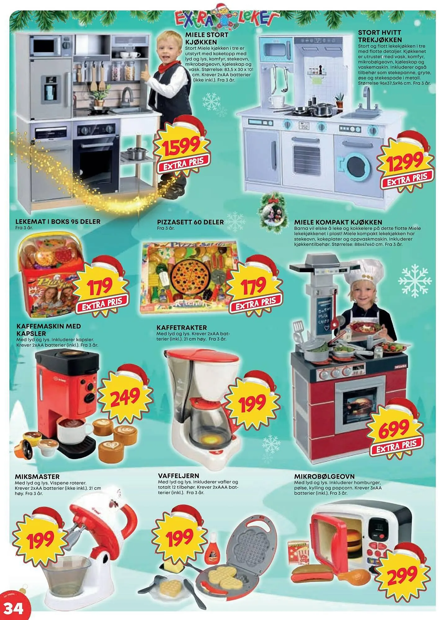 Extra Leker Kundeavis fra 14. november til 24. desember 2023 - kundeavisside 34