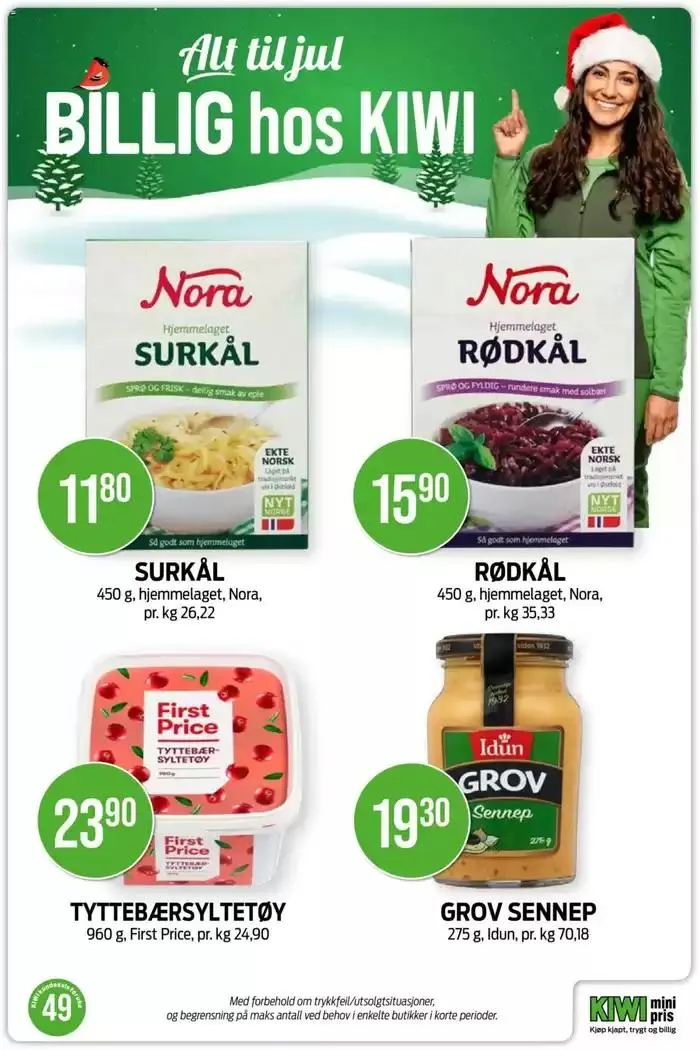 Kiwi Kundeavis fra 2. desember til 8. desember 2024 - kundeavisside 17