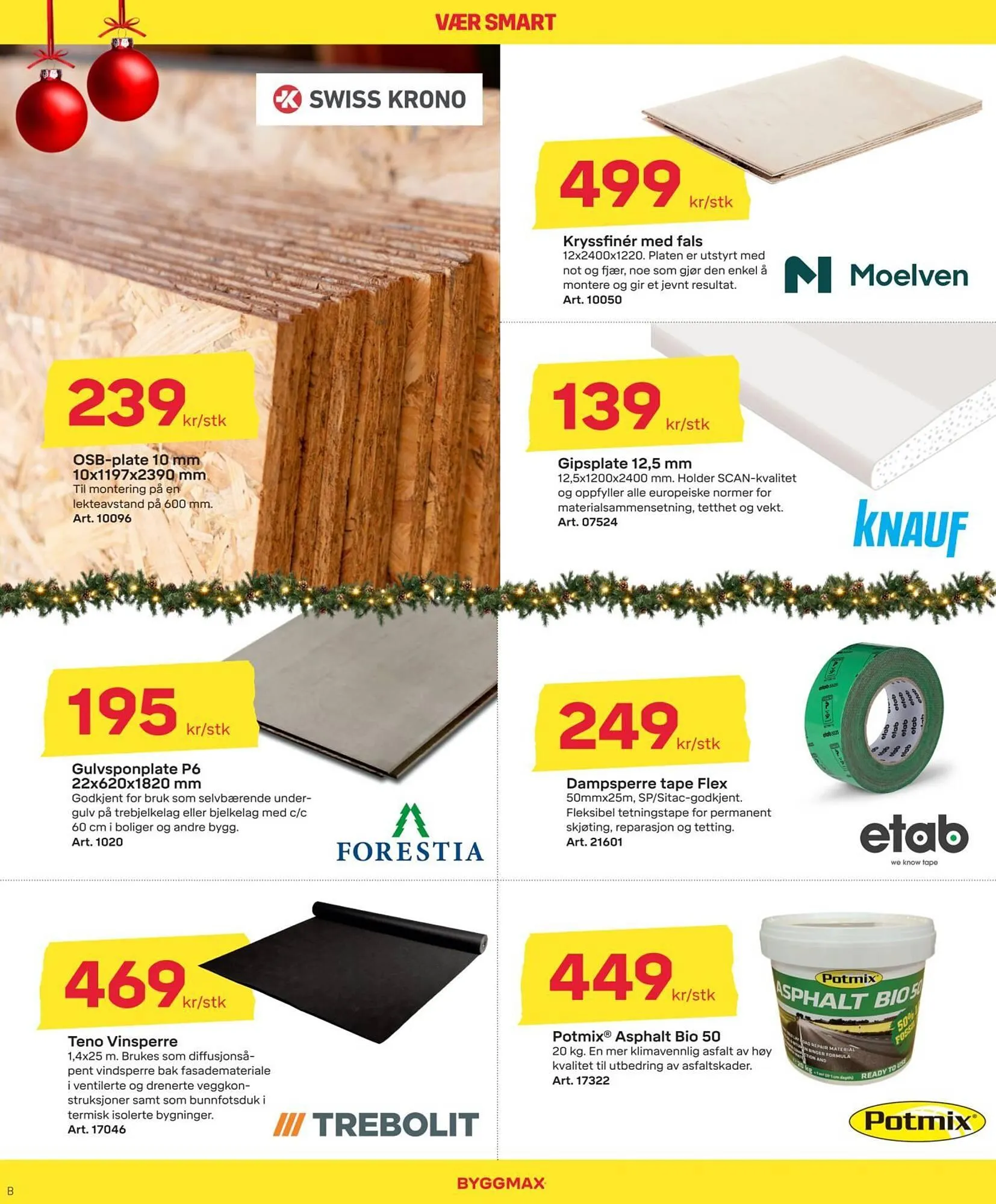 Byggmax kundeavis fra 3. desember til 25. desember 2025 - kundeavisside 10