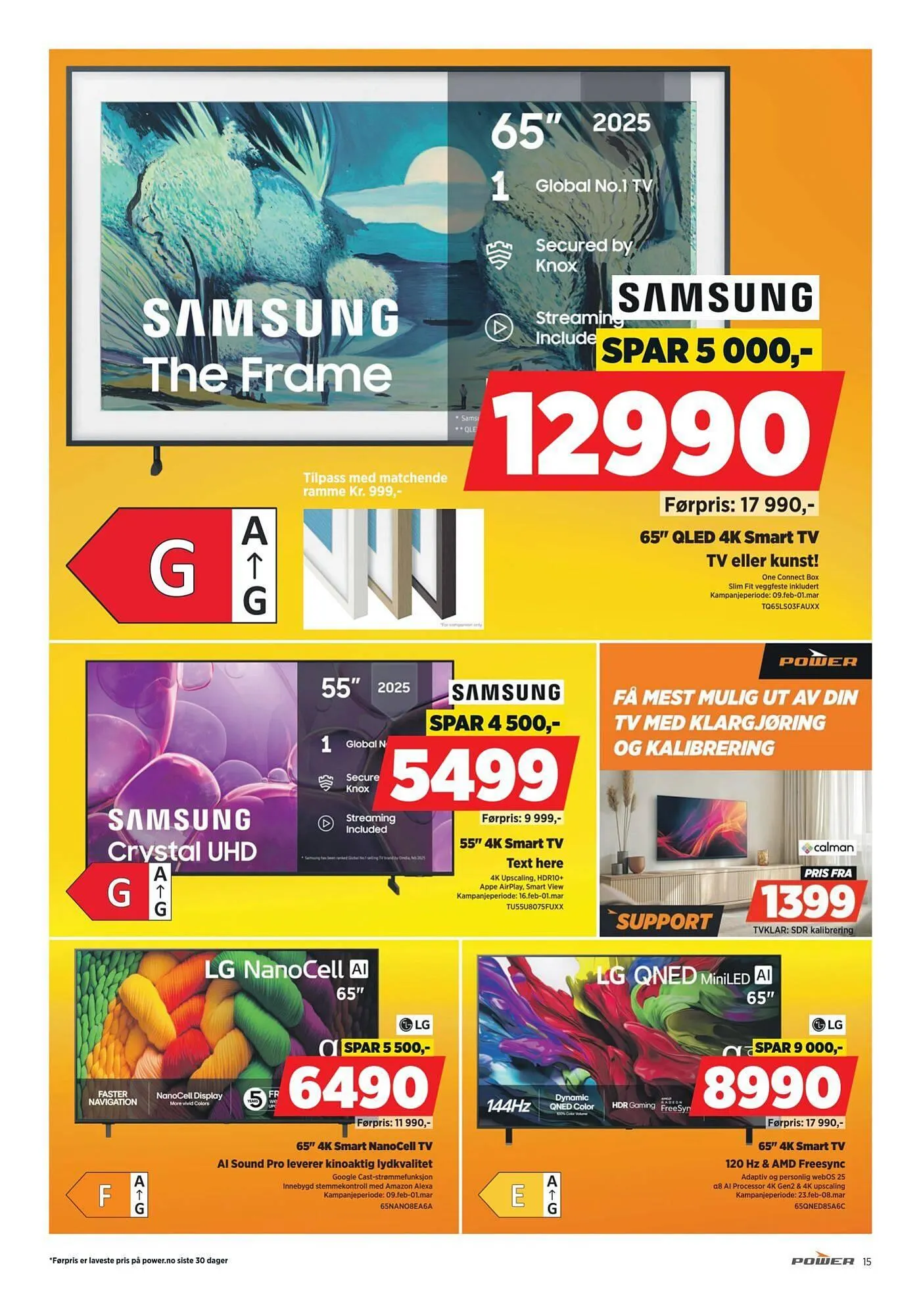 POWER kundeavis fra 23. februar til 2. mars 2026 - kundeavisside 15