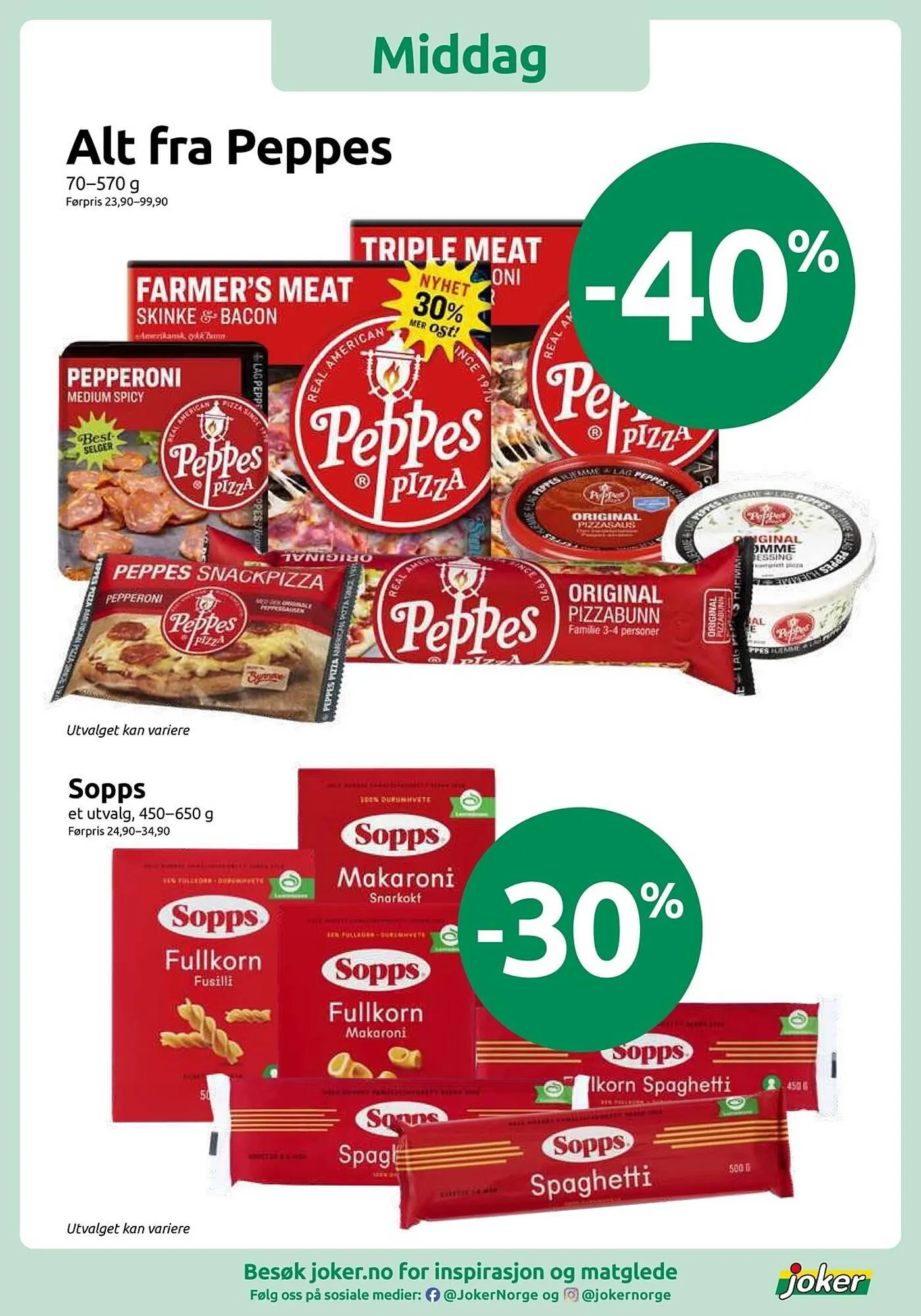 Joker kundeavis fra 30. mars til 4. april 2026 - kundeavisside 7