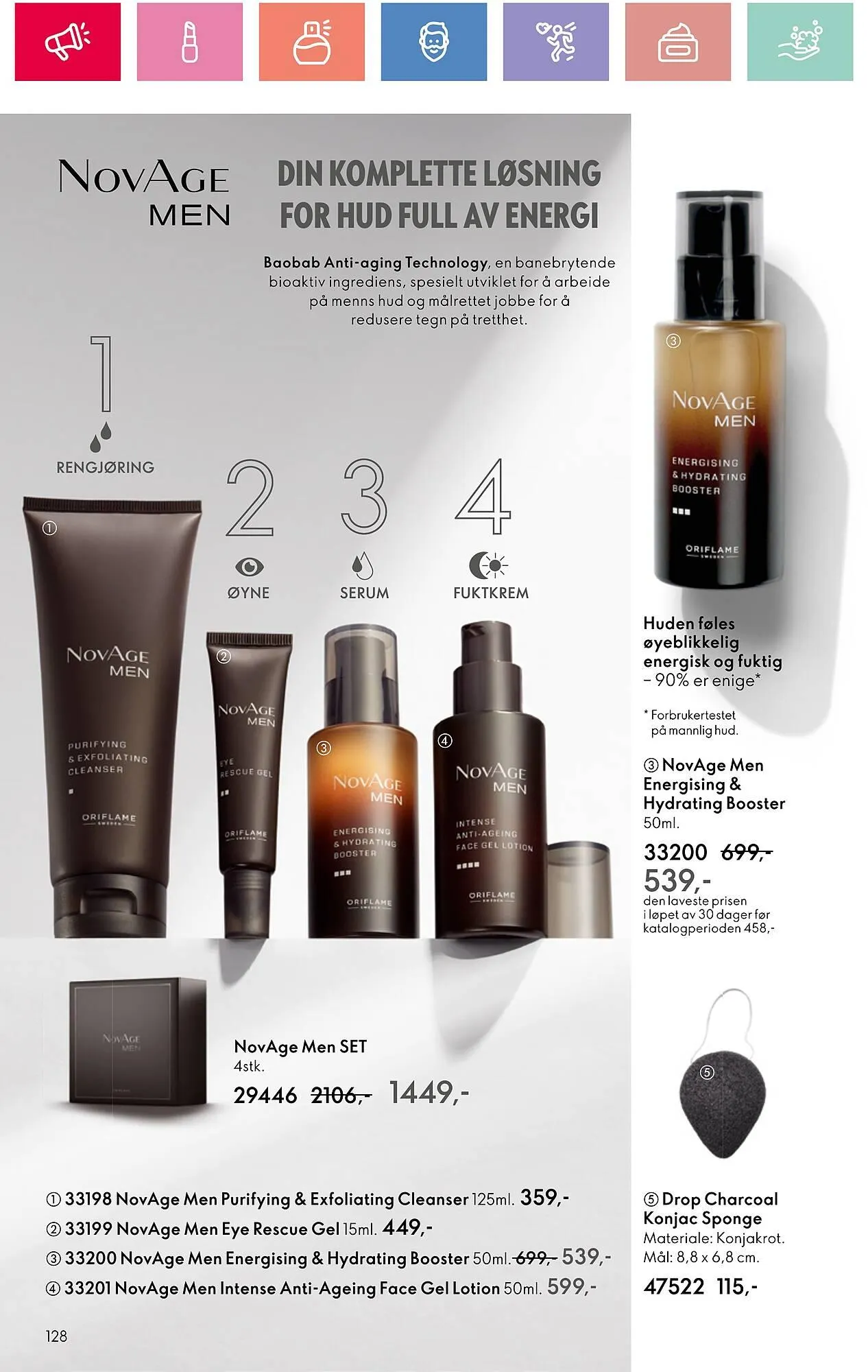 Oriflame Kundeavis fra 5. januar til 25. januar 2025 - kundeavisside 128