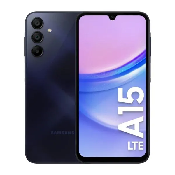 Samsung Galaxy A15 128 GB, svart