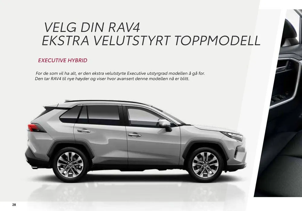 RAV4 Hybrid Kundeavis fra 14. august til 14. august 2025 - kundeavisside 28
