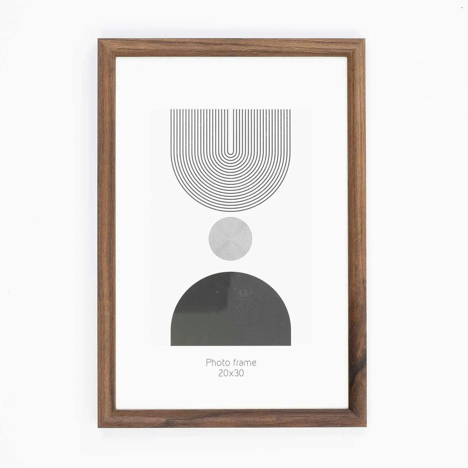 Ramme Nordkapp varm brun