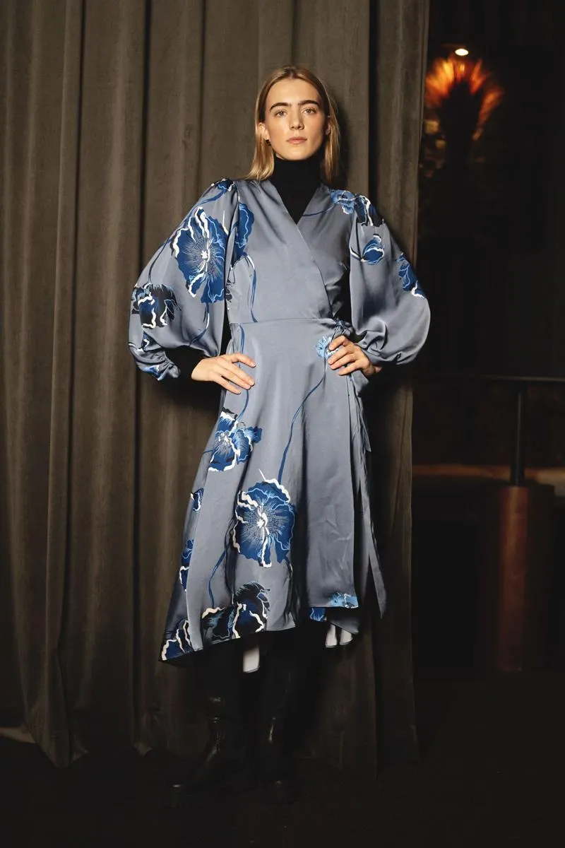 DawnIW Basira Wrap Dress Wild Wind