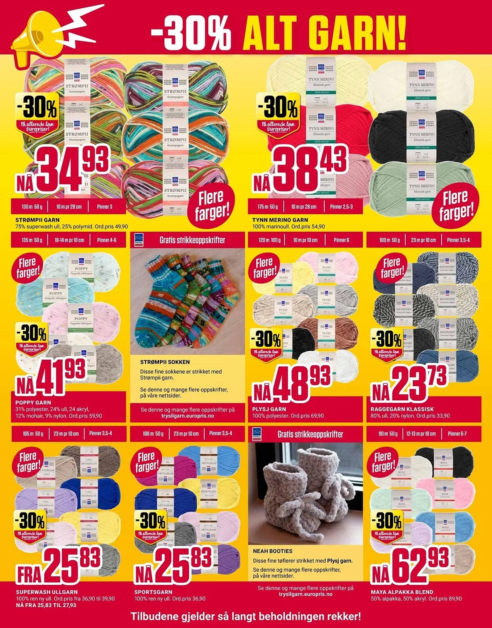 Europris kundeavis fra 5. januar til 10. januar 2026 - kundeavisside 8