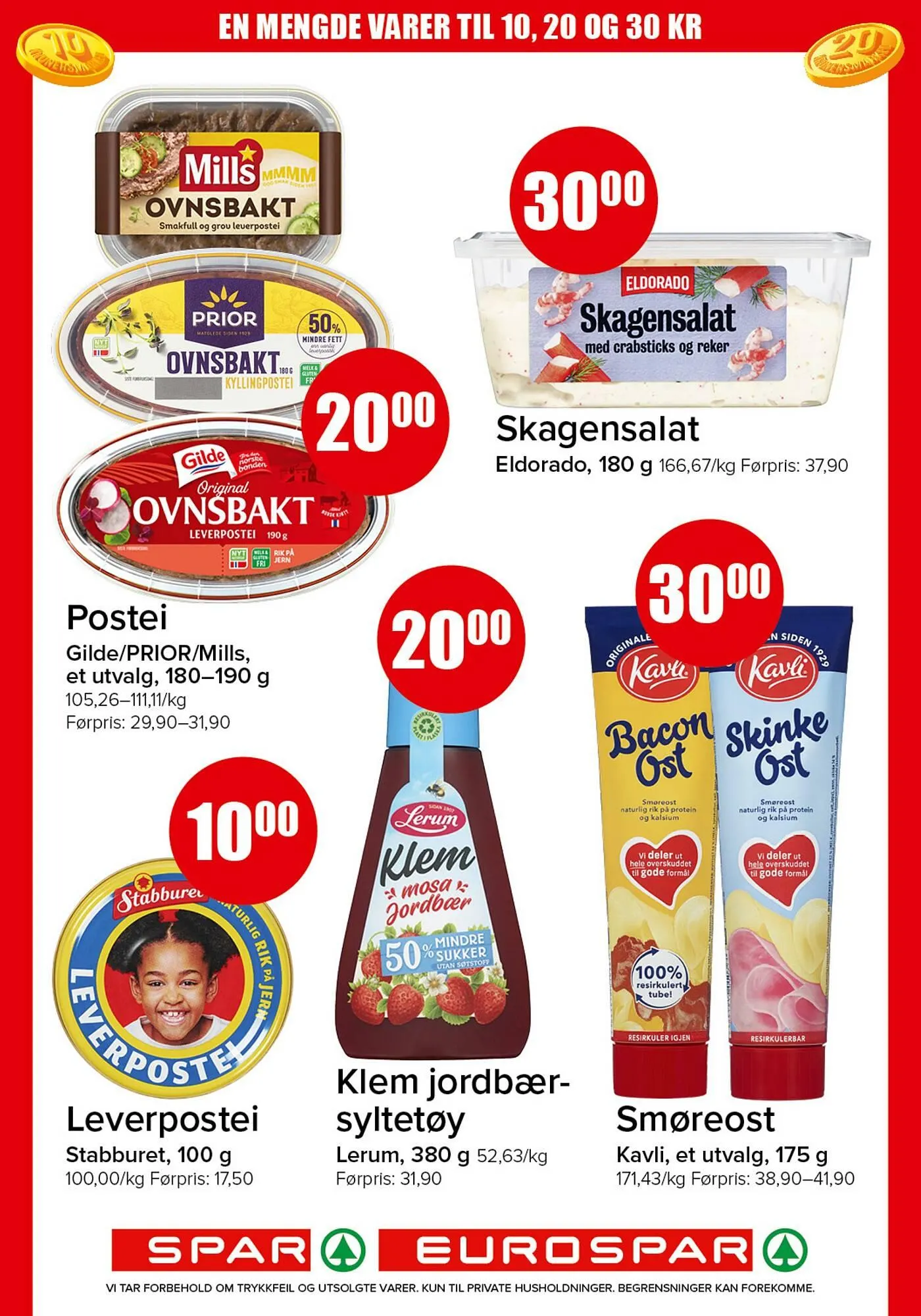 Spar fra 8. januar til 14. januar 2026 - kundeavisside 10