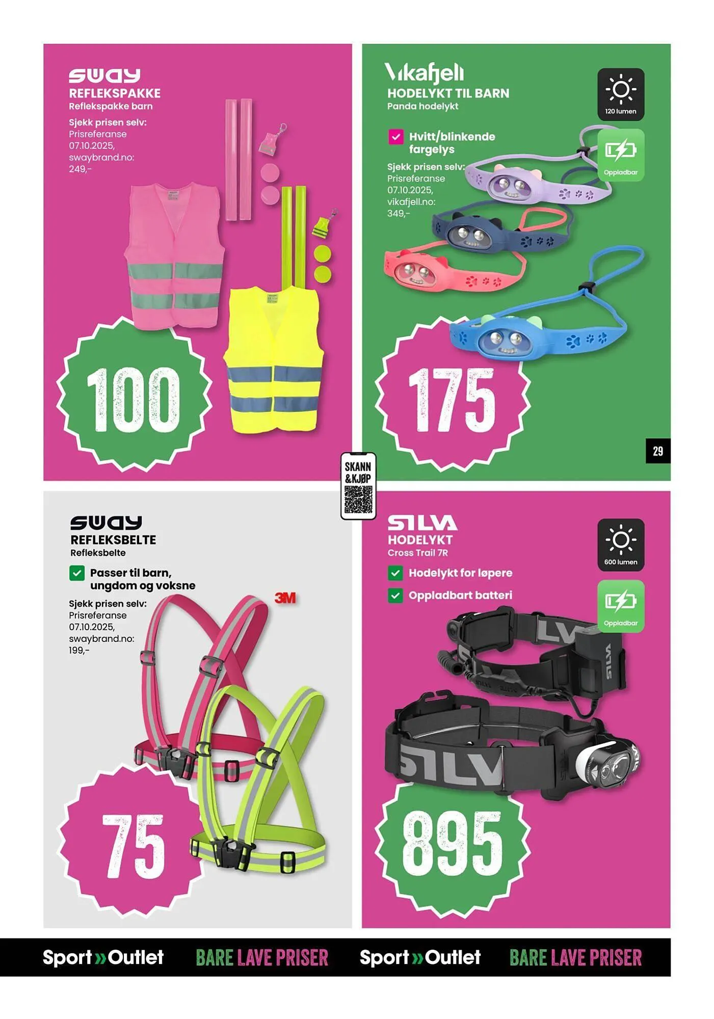 Sport Outlet kundeavis fra 21. oktober til 26. oktober 2025 - kundeavisside 29