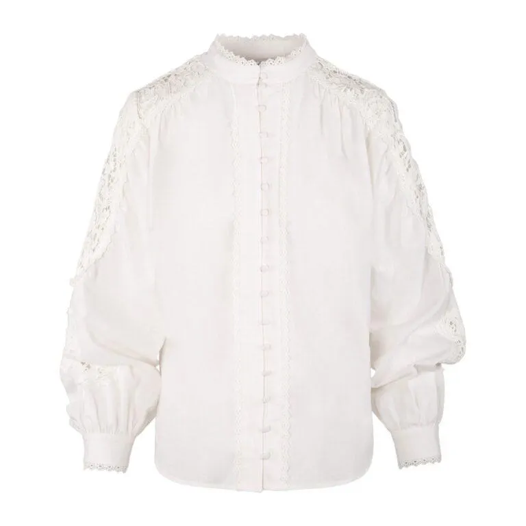 Eloise Blouse – Hvit
