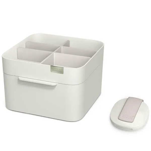 Viva sminke organizer med speil beige