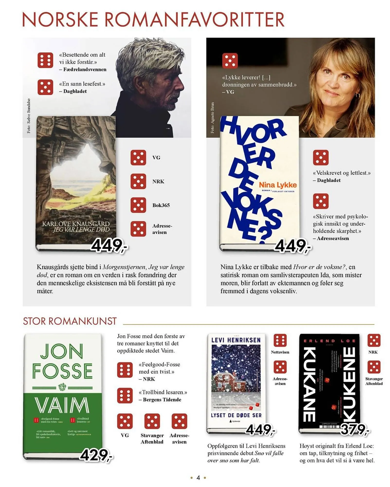 Norli kundeavis fra 2. desember til 31. desember 2025 - kundeavisside 4