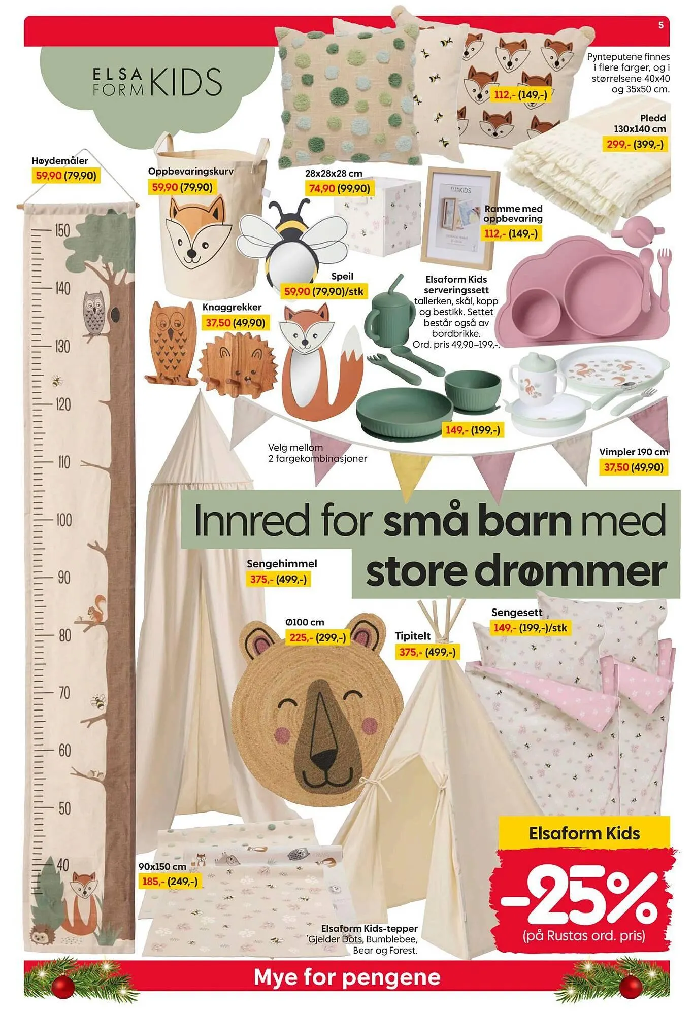 Rusta kundeavis fra 1. desember til 8. desember 2025 - kundeavisside 5