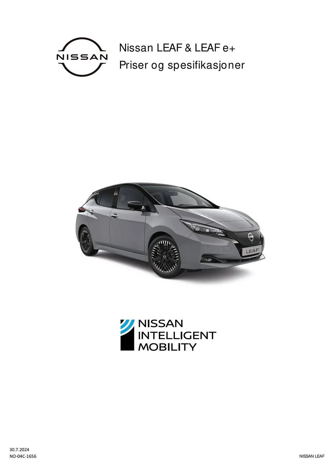 Nissan Kundeavis fra 31. juli til 31. juli 2025 - kundeavisside 1