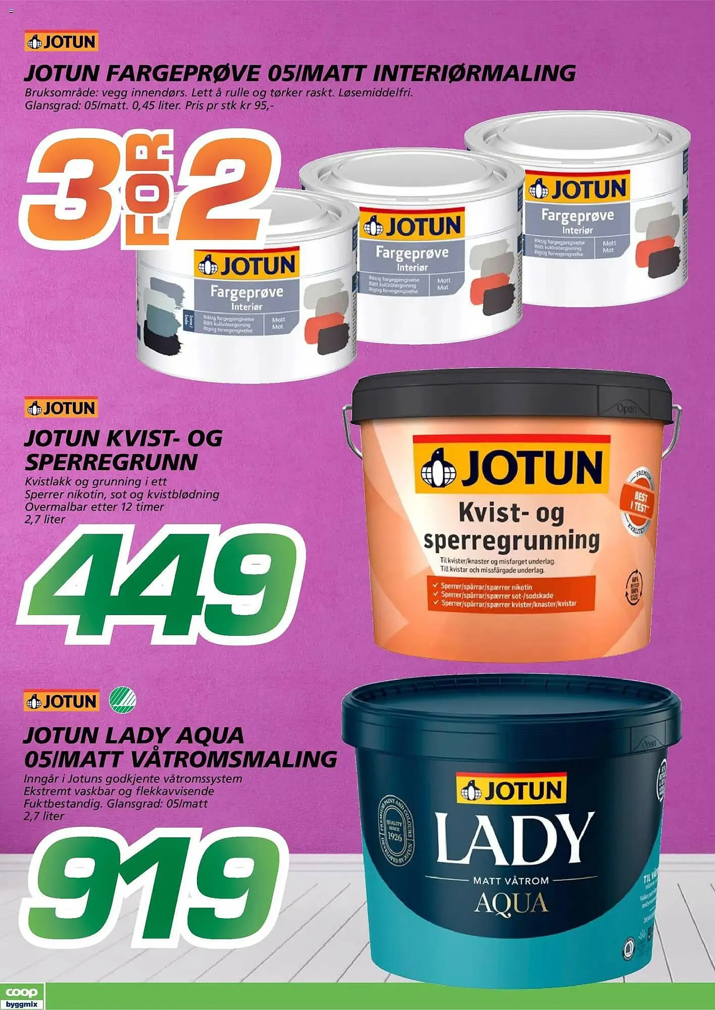 Coop Byggmix kundeavis fra 16. februar til 1. mars 2026 - kundeavisside 2