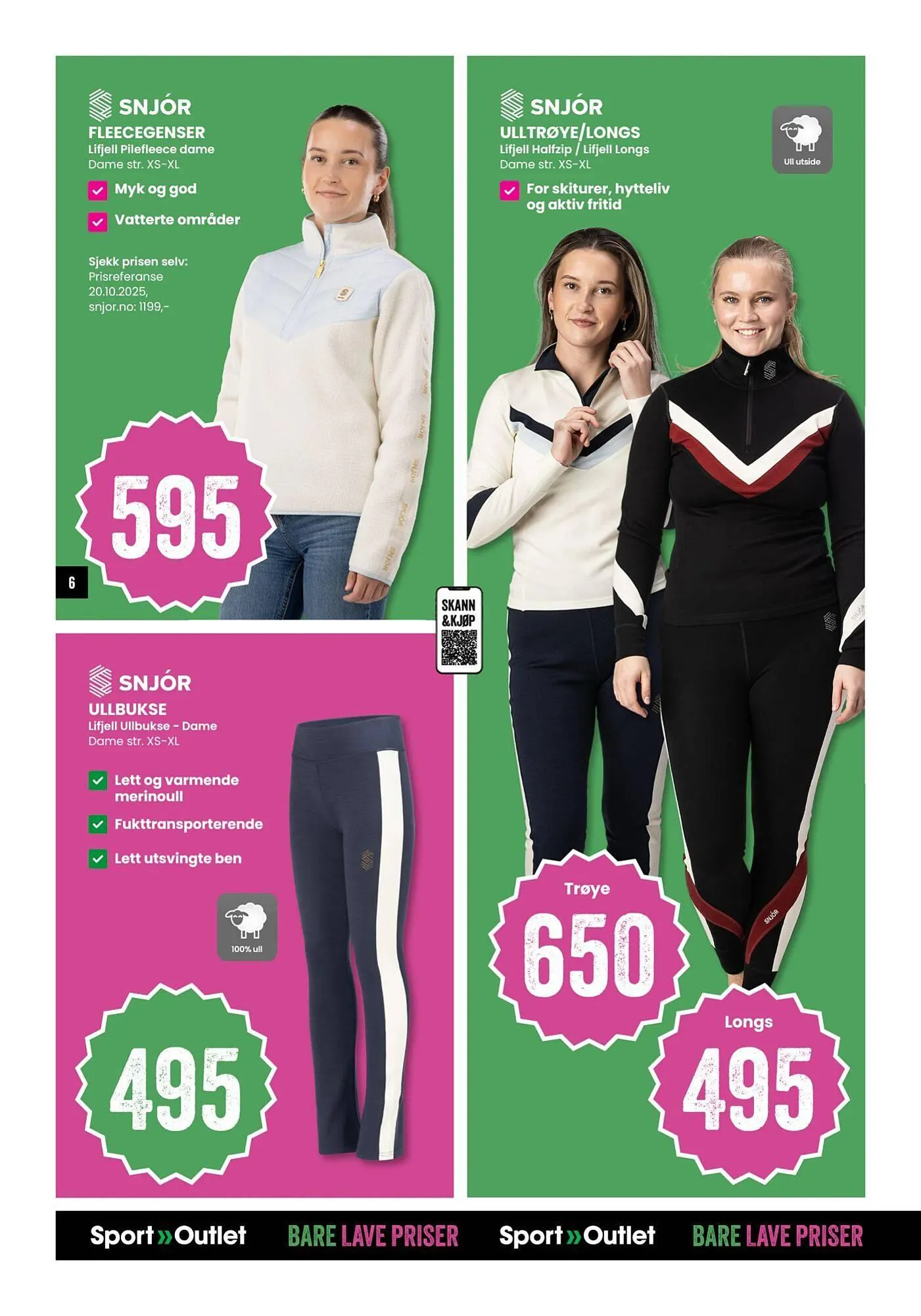 Sport Outlet kundeavis fra 4. november til 16. november 2025 - kundeavisside 6