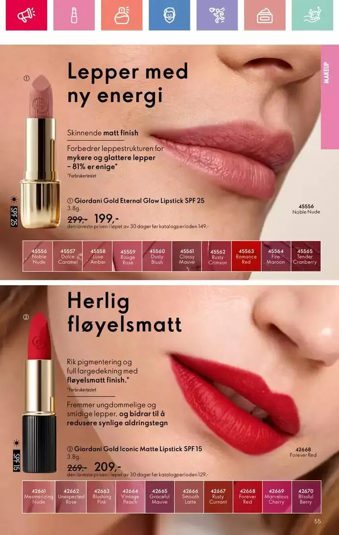 ORIFLAME Kundeavis fra 26. januar til 9. februar 2025 - kundeavisside 55