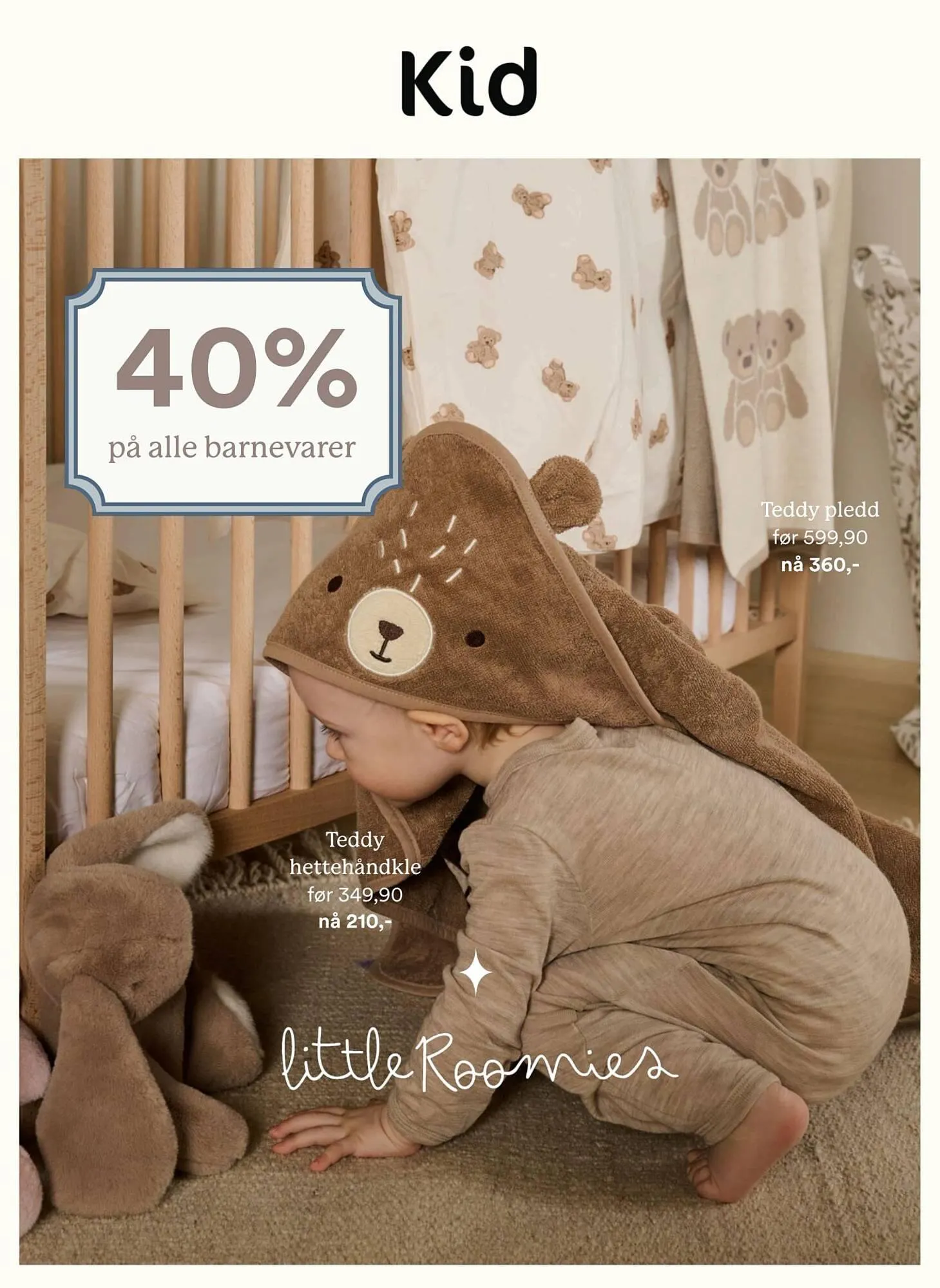 Kid Interiør kundeavis fra 30. mars til 27. april 2026 - kundeavisside 1