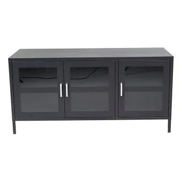 TV-BENK VENTURE HOME ACERO 120X58X48CM SVART