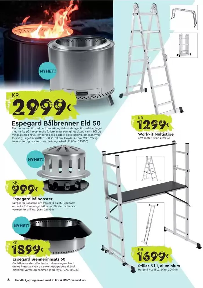 Mekk Kundeavis fra 3. mars til 5. april 2025 - kundeavisside 6