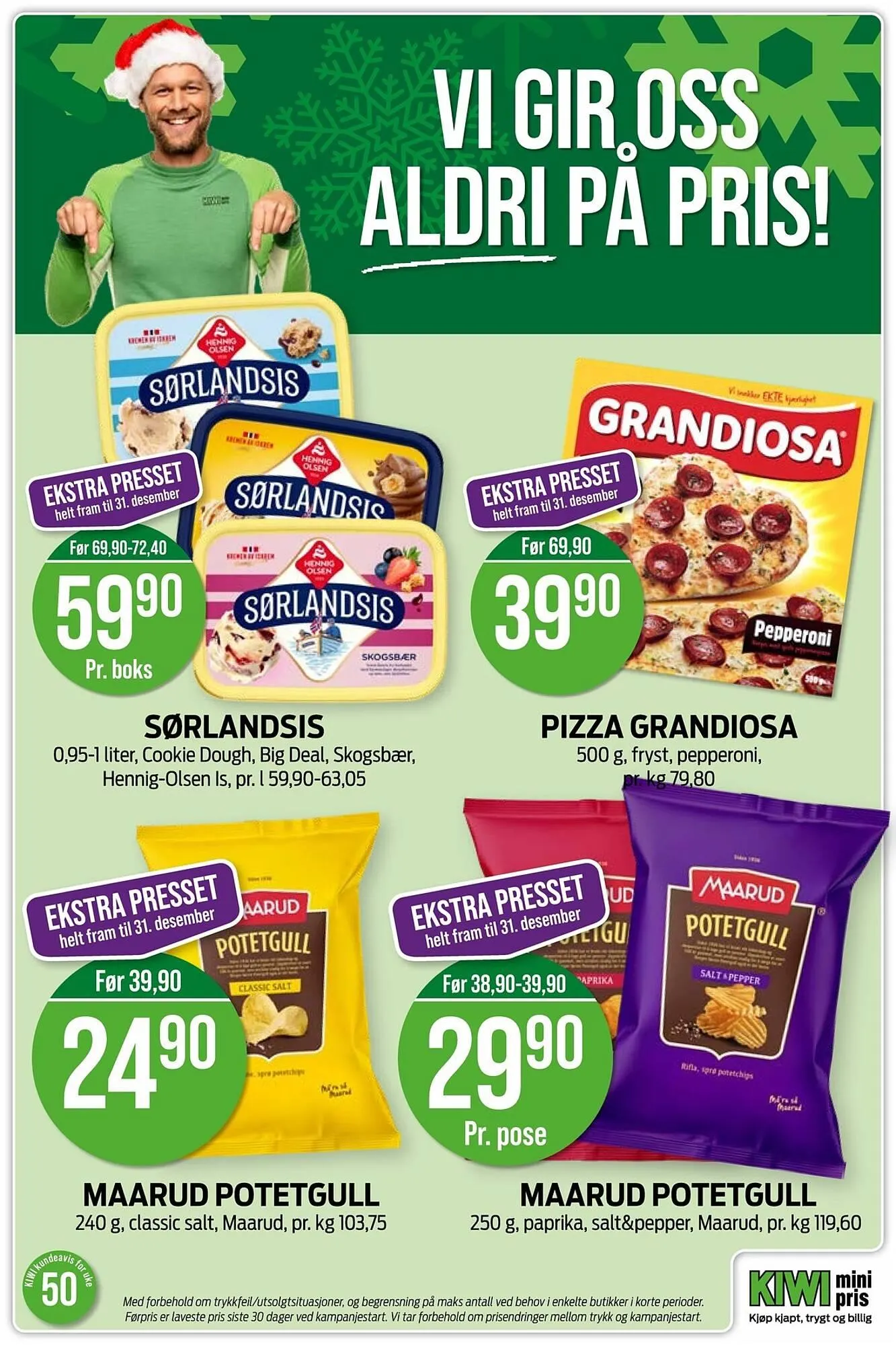 Kiwi kundeavis fra 8. desember til 14. desember 2025 - kundeavisside 13