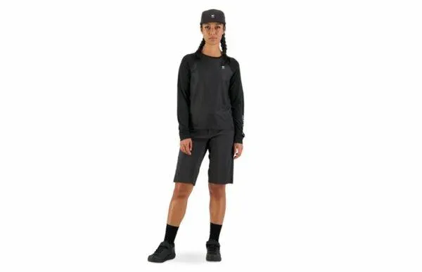 Mons Royale arn Merino Bike Wind Jersey Black