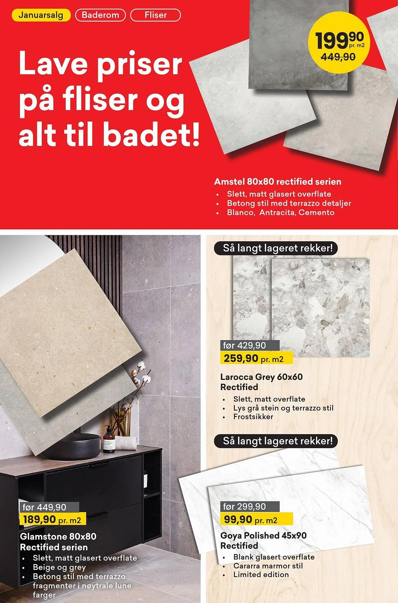 Right Price Tiles kundeavis fra 5. januar til 1. februar 2026 - kundeavisside 2