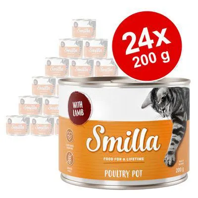 Smilla comida tenra de aves 24 x 200 g - Pack económico