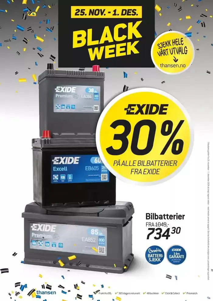 Aktuelle tilbud og kampanjer fra 25. november til 1. desember 2024 - kundeavisside 8