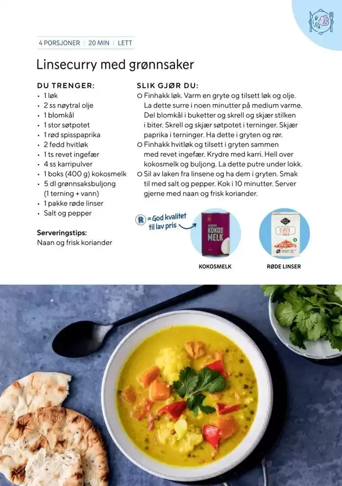 Topptilbud for alle kunder fra 2. mars til 30. mars 2025 - kundeavisside 9