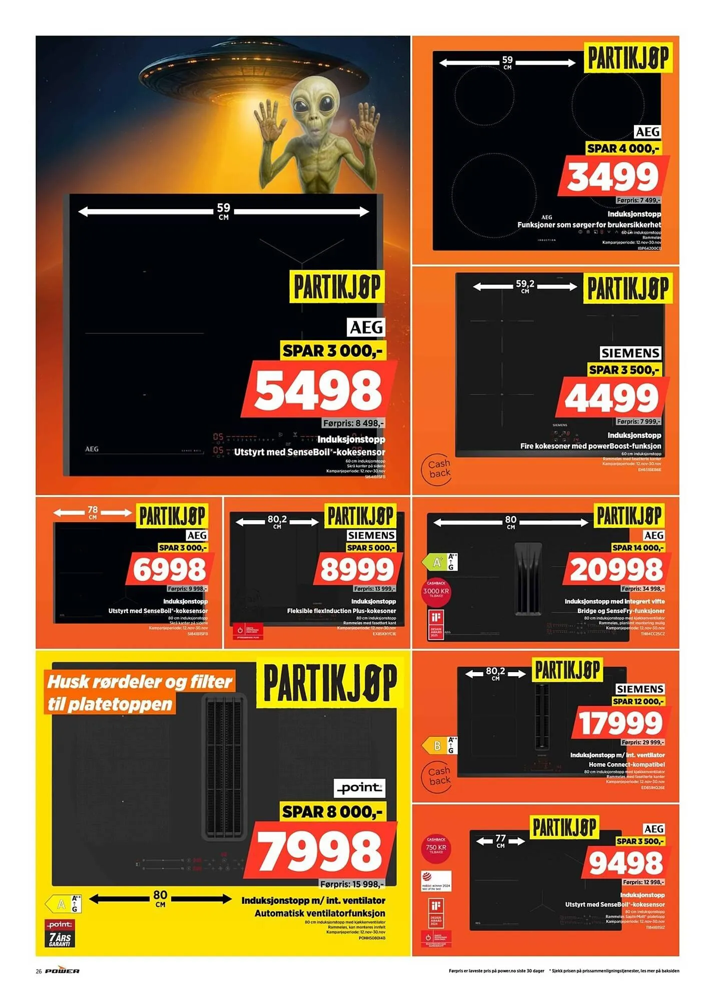 POWER kundeavis fra 17. november til 23. november 2025 - kundeavisside 26