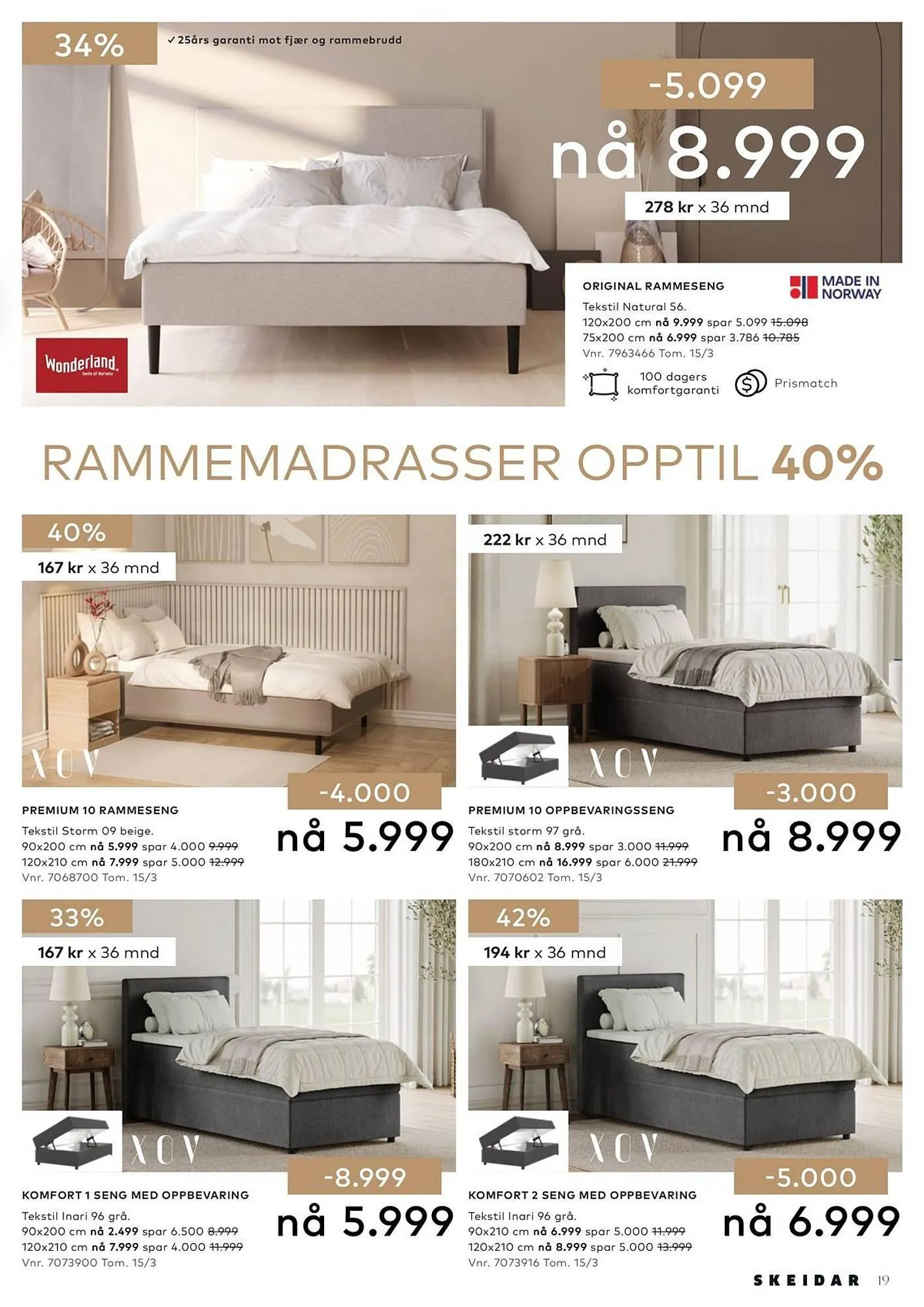 Skeidar kundeavis fra 15. februar til 21. februar 2026 - kundeavisside 19