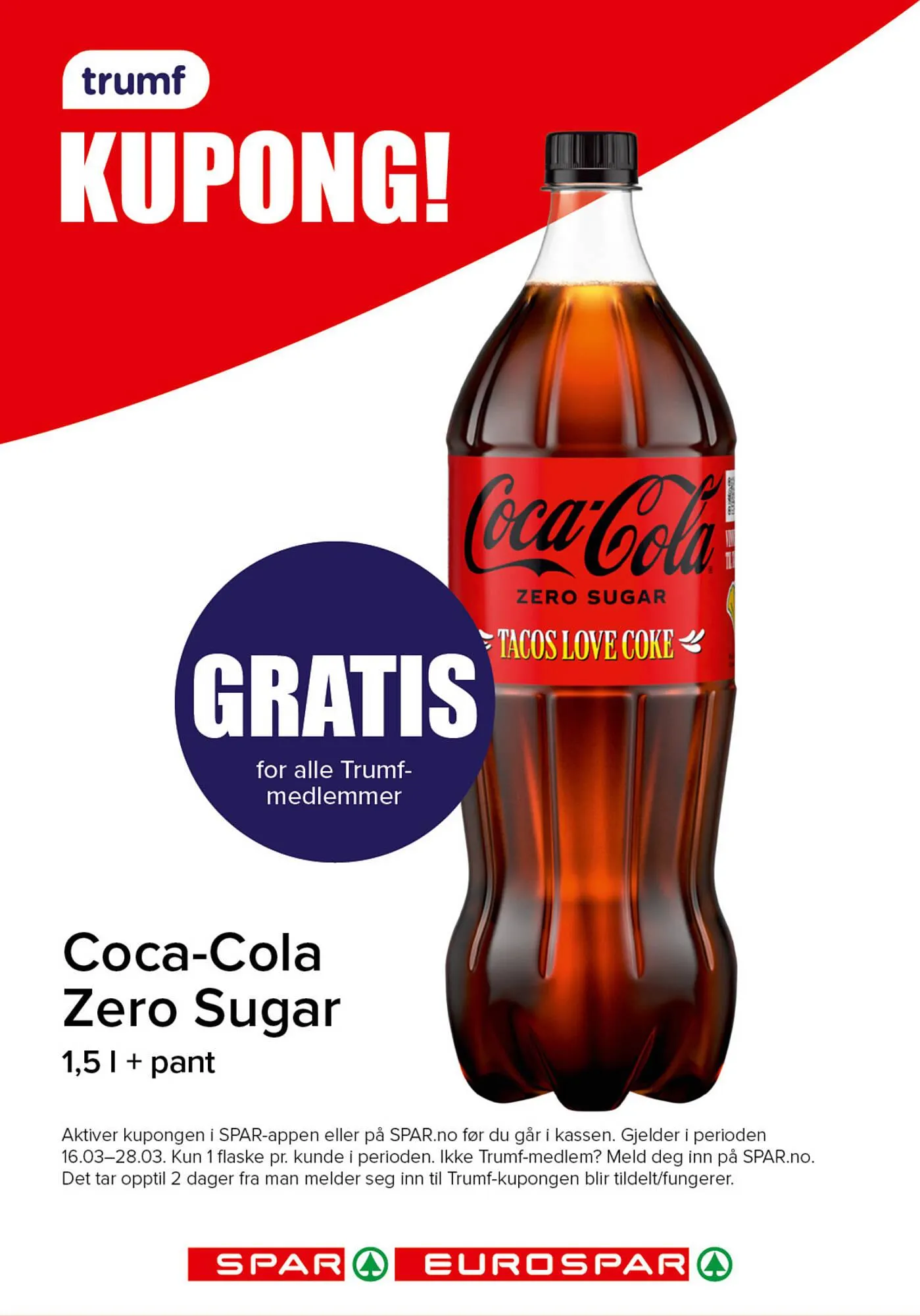 Eurospar kundeavis fra 16. mars til 22. mars 2026 - kundeavisside 19