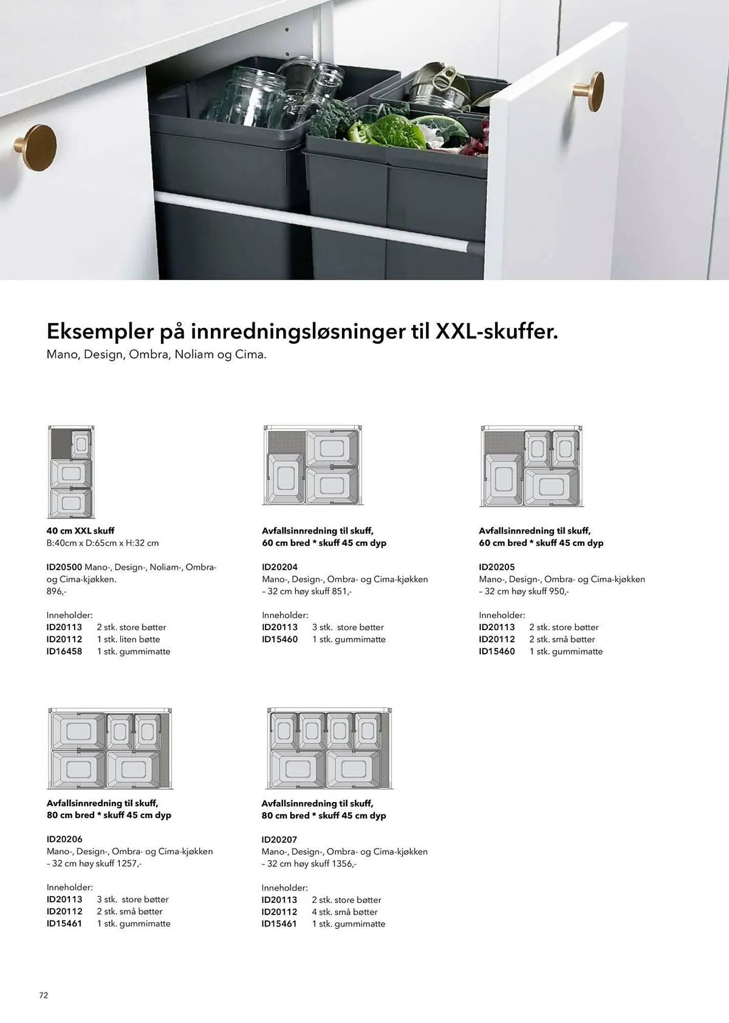 Kvik Kjøkken Kundeavis fra 28. mars til 11. april 2024 - kundeavisside 72