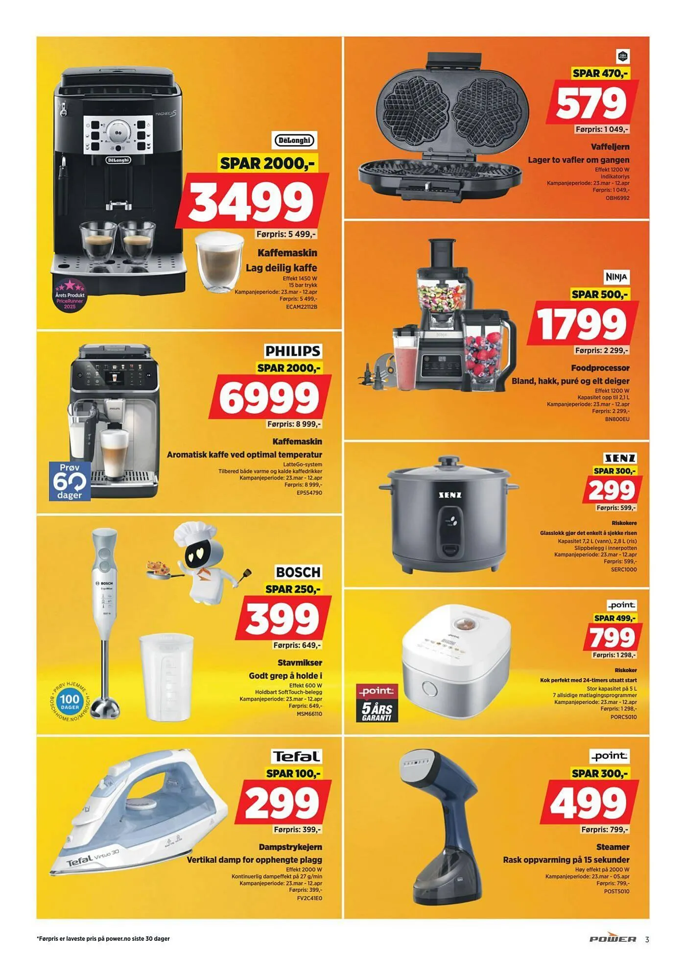 POWER kundeavis fra 30. mars til 7. april 2026 - kundeavisside 3