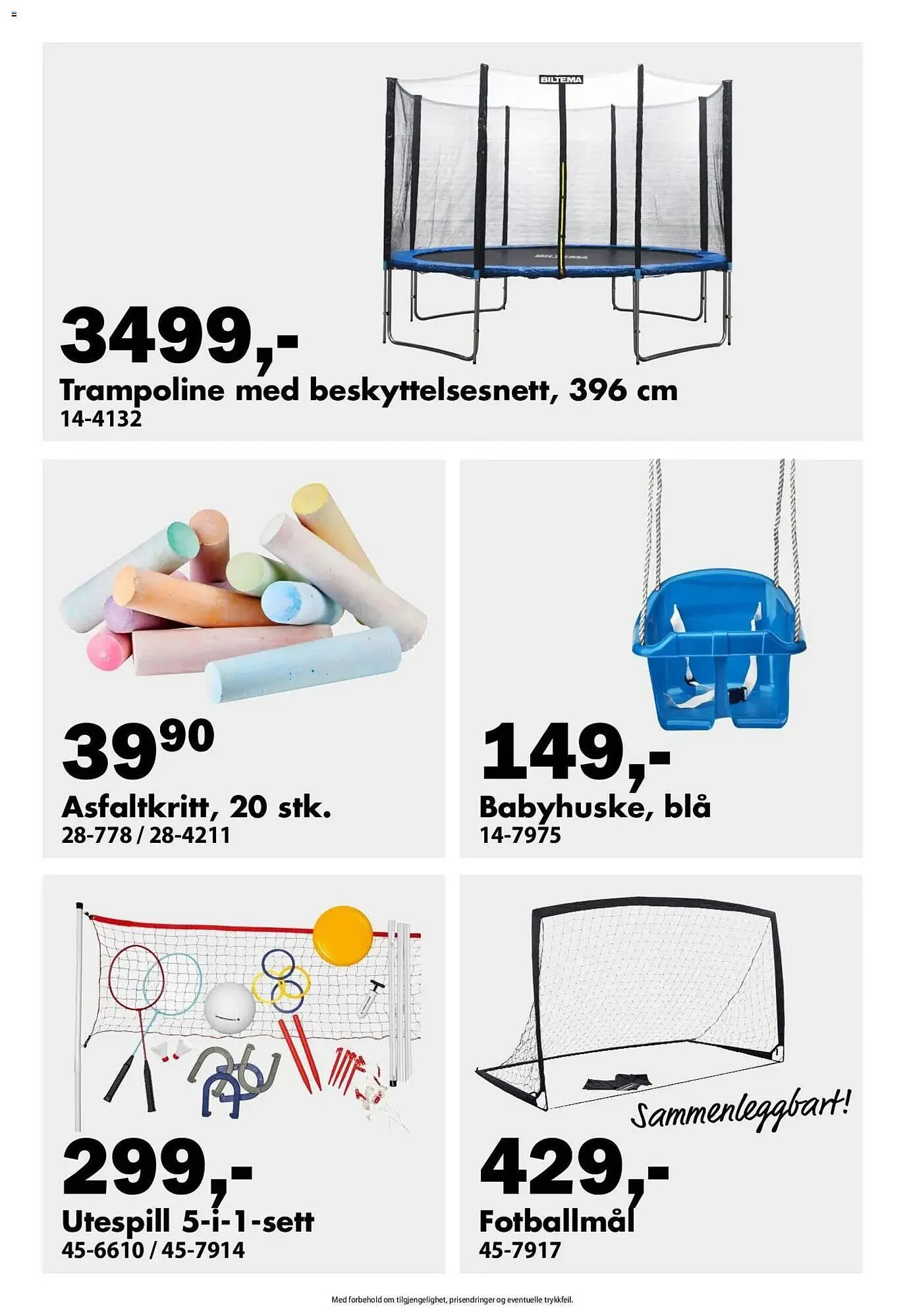 Biltema kundeavis fra 31. mars til 30. april 2026 - kundeavisside 19
