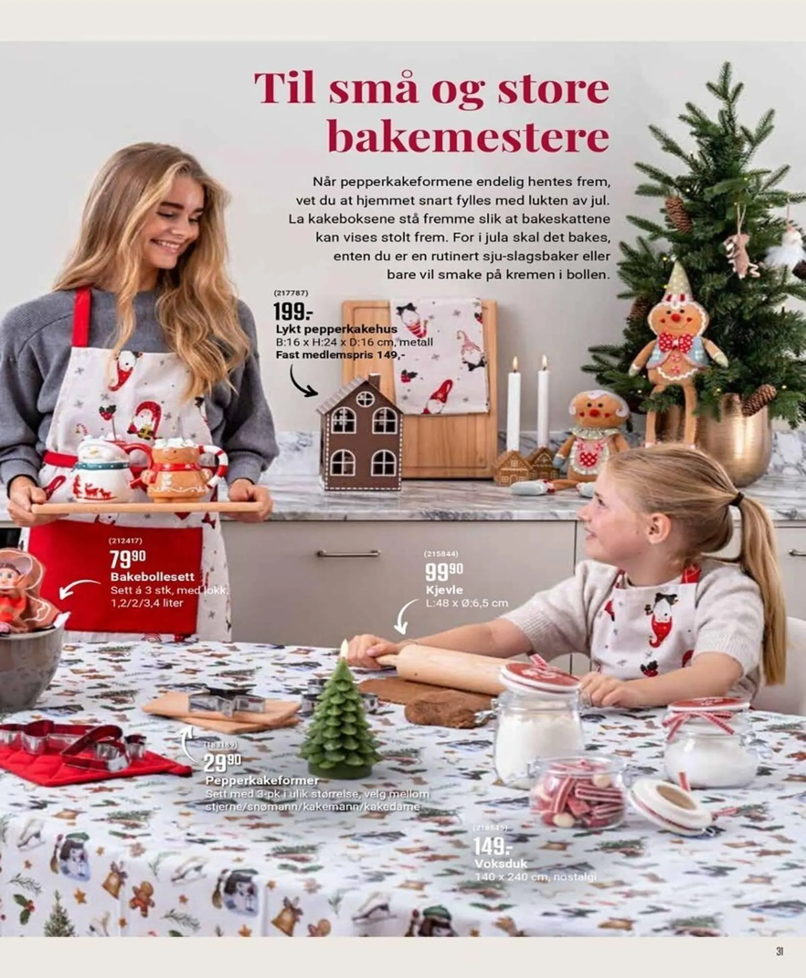 Europris kundeavis fra 29. oktober til 24. desember 2025 - kundeavisside 31