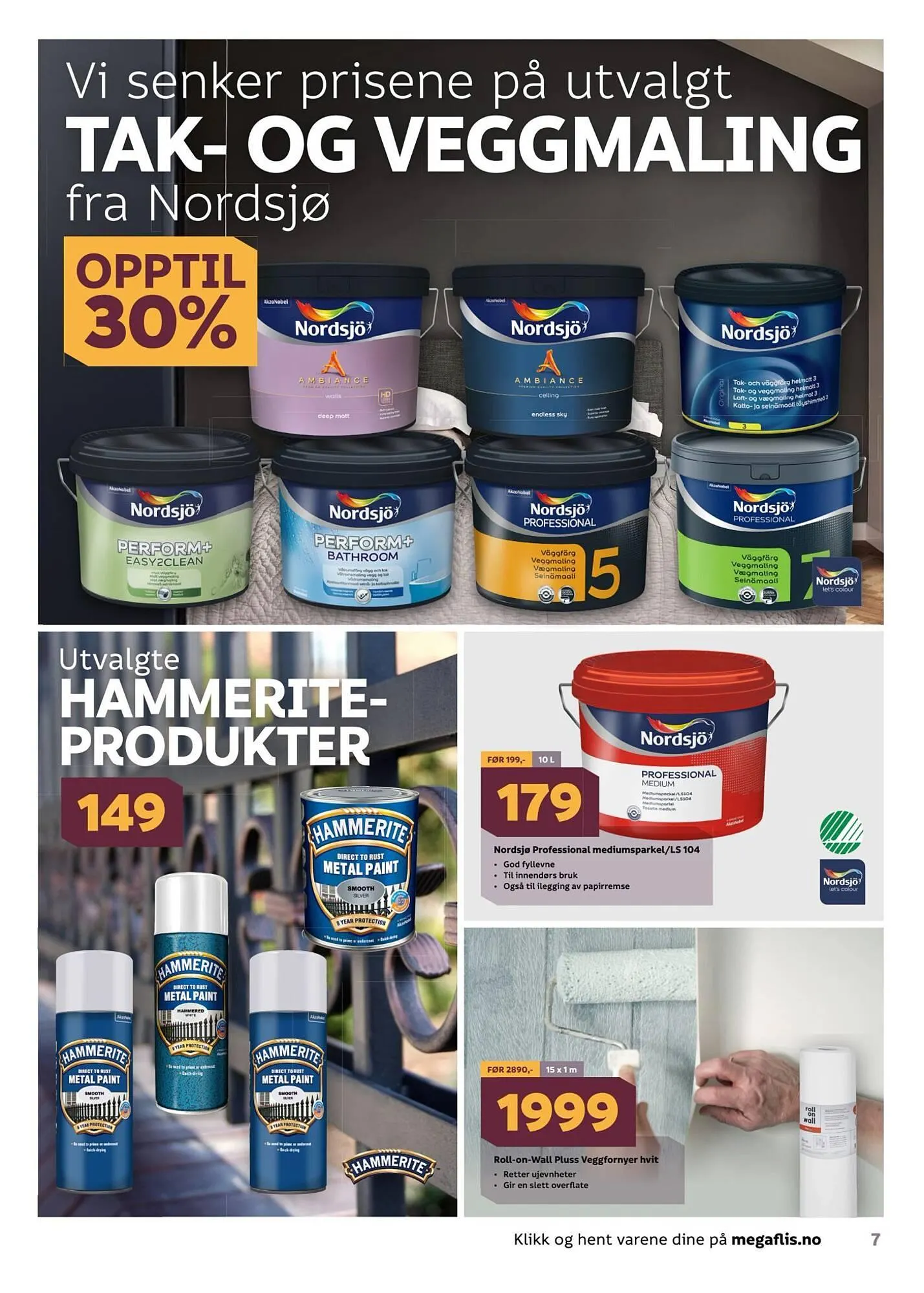 Megaflis kundeavis fra 16. mars til 7. april 2026 - kundeavisside 7