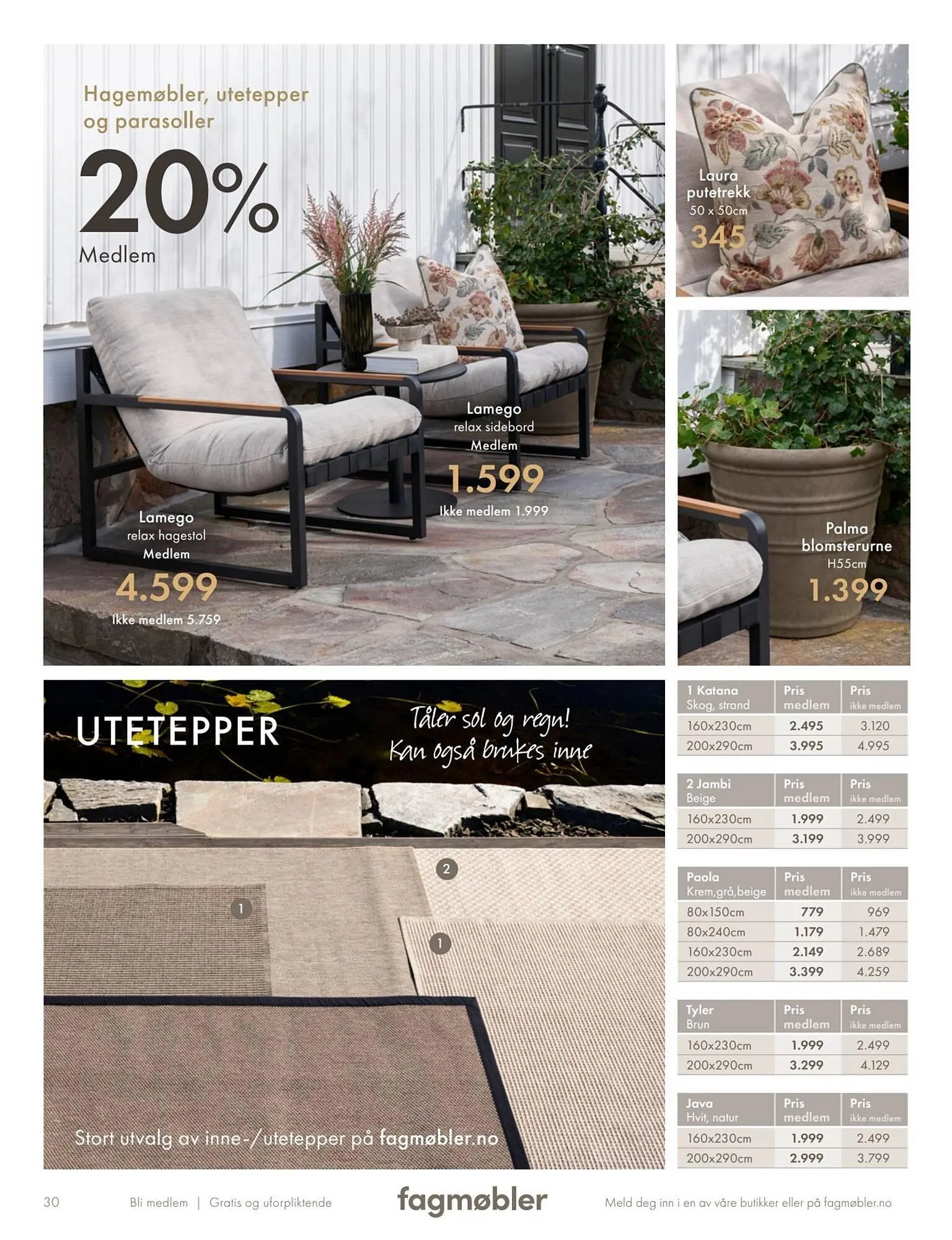 Fagmøbler kundeavis fra 1. april til 1. mai 2026 - kundeavisside 46