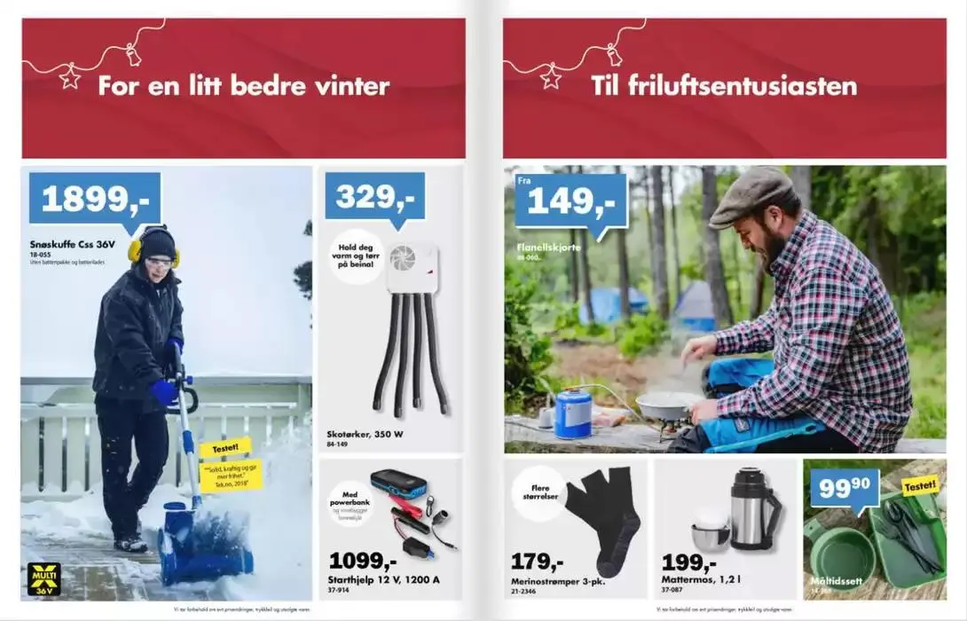 Julepynt og julegaveidéer til hele familien fra 13. desember til 31. desember 2024 - kundeavisside 12