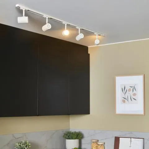 Track Spot -5 skinne Hvit