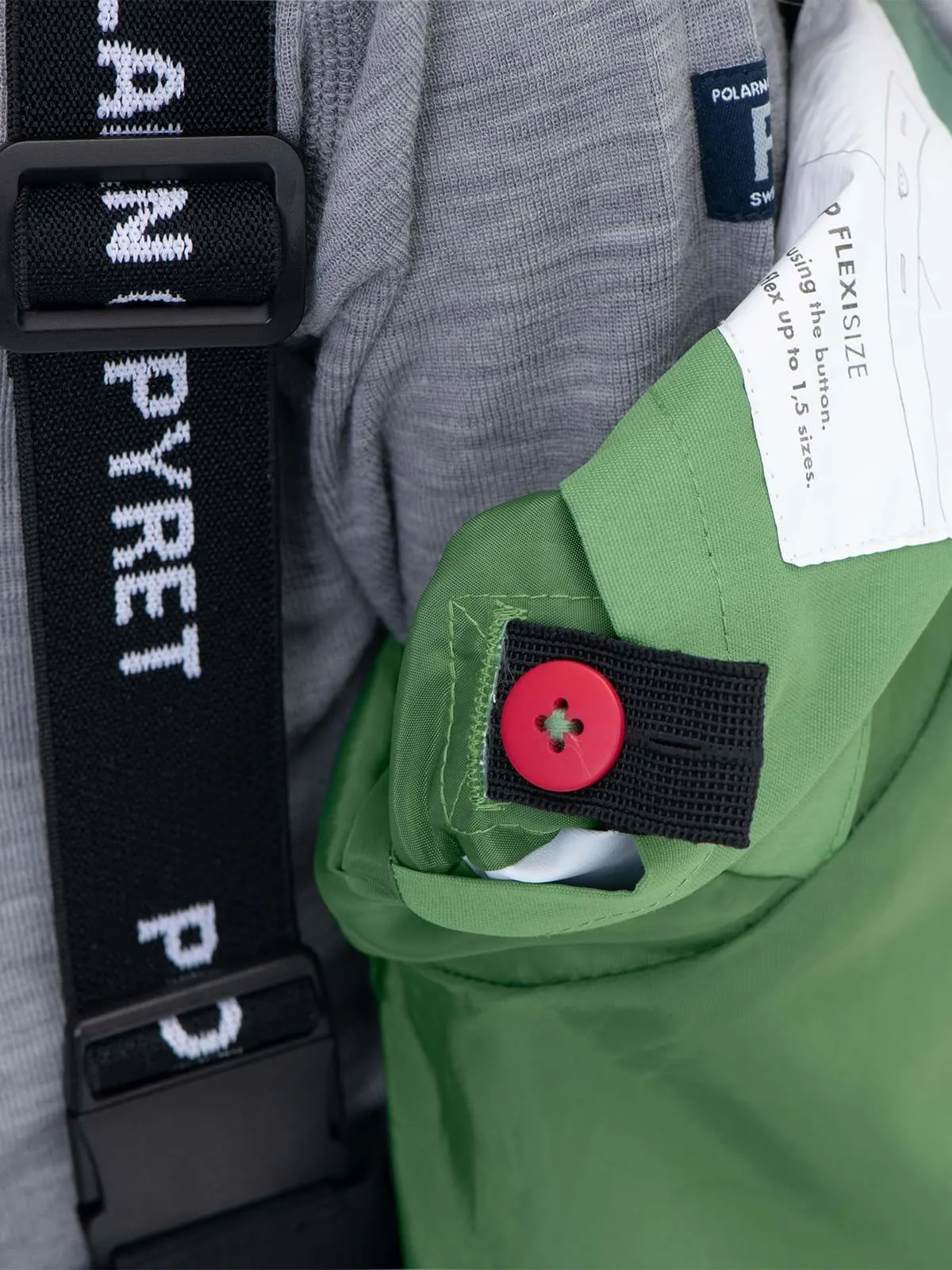 Vanntett skalljakke flexisize ensfarget