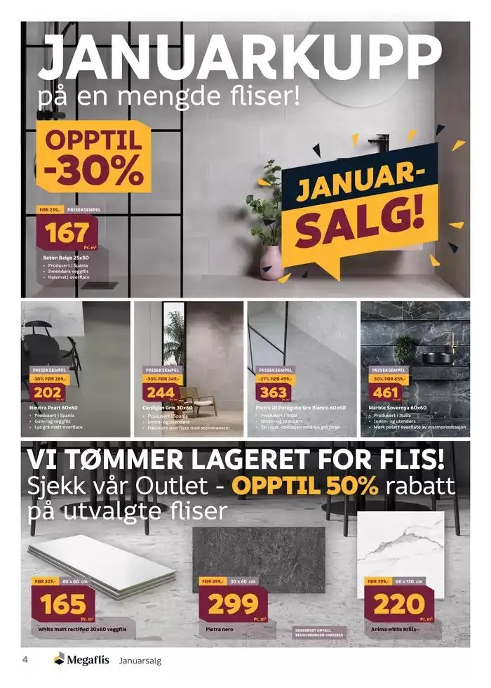 Megaflis Kundeavis fra 30. desember til 13. januar 2025 - kundeavisside 4